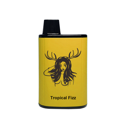Слоек устранимое Вейп воздушного потока регулируемые 4000 подгоняли вкус Fizz логотипа тропический