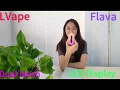 Duo 2 сетчатые катушки LED Screen одноразовый вейп-бар